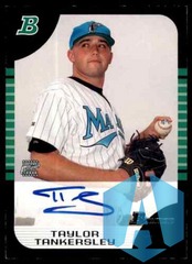 2005 Bowman Taylor Tankersley Autograph Auto Florida Marlins #148